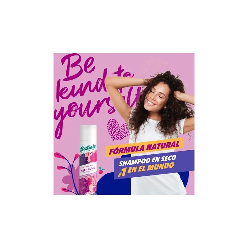 Batiste Shampoo en Seco Self Love con Frutos Rojos 200