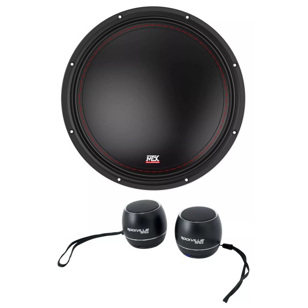 MTX 3512-02 12" 250 Watt RMS SVC 2-ohm Car Audio