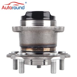 Autoround 512534 Rear Wheel Bearing and Hub Assembly Compatible with Nissan Rogue 2014-2020, Rogue Sport 2017-2022 FWD Only, 5 Lugs w/ABS