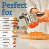 Large 15oz Potato Ricer with 3 Discs, Heavy Duty Stainless