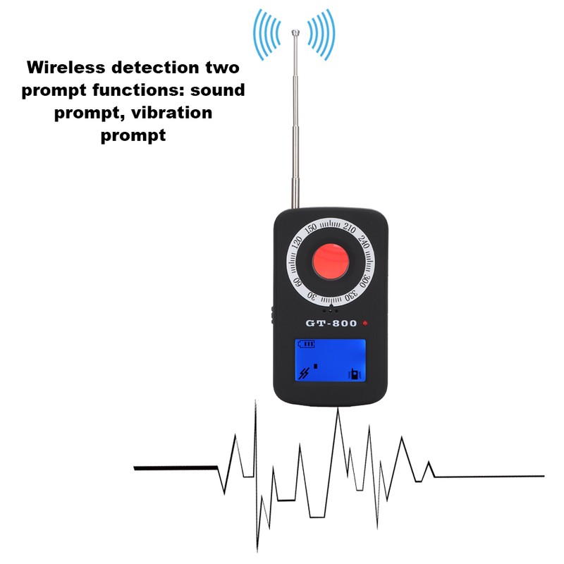 GT-800 Detector Finder Security Tracking Radio Wave Sensor
