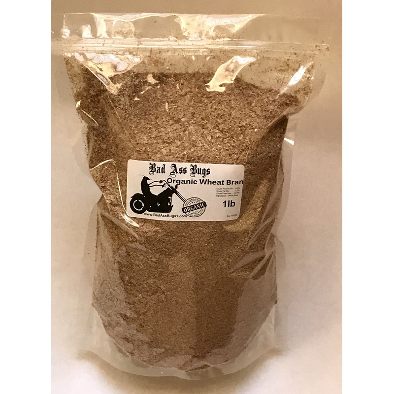 BadAssBugs 5lb Wheat Bran Mealworm Superworm Bedding