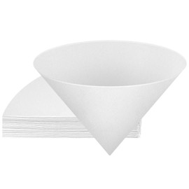 NACHLYNN 20pcs Deep Fryer Oil Filter 4.5 Inch Non Woven Maple Syrup Filter Cones Cooking Oil Filters for Restaurant Kitchen Cafe Hotel