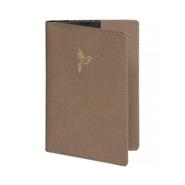 EXACOMPTA - 5105359E - Elise Passport Holder - 9.5 x 13.5 cm - Taupe