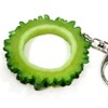 Coconut Accessories Food Sample Key Chain, Bitter Melon That Seems