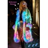Sequin Coat for Women Smart LED Light up 15 color