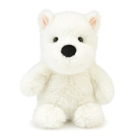 PEACH CAT West Highland White Terrier Dog Stuffed Animal 5.9" Cute Puppy Plushies Small Plush Toys Gifts for Kids