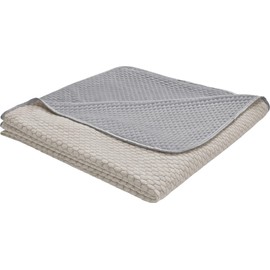 Ibena Summer Blanket Cooling Silver Size 100 x 150 cm