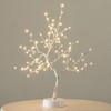 18'' Tabletop Decoration Copper Wire LED Light Tree (Warm White)