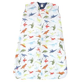 Hudson Baby Unisex Baby Mink with Sherpa Inner Sleeping Bag, Sack, Blanket, Dinosaurs, 18-24 Months