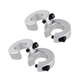 CNCMANS Linear Rail Retaining Ring, 4 x SBR12 Safety Rings, Circlip Aluminium Material Insulation for Linear Guide Rails with 12 mm Diameter