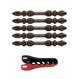 Vessel SST5P2065-BL SST5P2065-BL Sakis Torsion Bit BL Double Ended + 0.08 x 2.6 inches (65 mm), Set of 5, Bit Clip Included