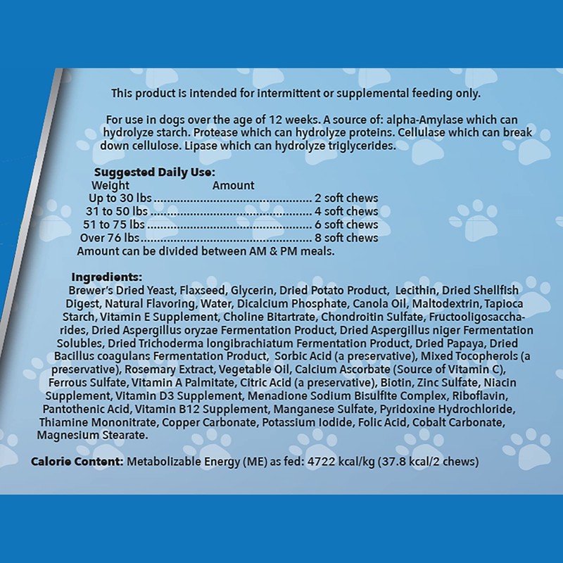 Calm Coat Complete MultiVitamin All-in-One Soft Chews 60 Count