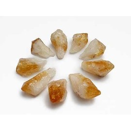 Pachamama Essentials Citrine Crystal Point - Healing Stone - Crystal Healing 1 pc 1-2" (Citrine)