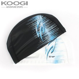 (KOOGI) KOOGI Urethane Coated Swim Cap KA-HCU008 / (쿠기(KOOGI))쿠기 우레탄 코팅 수영모자 KA-HCU008