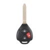 3 Buttons Uncut Smart Car Key Fob Fit for Toyota