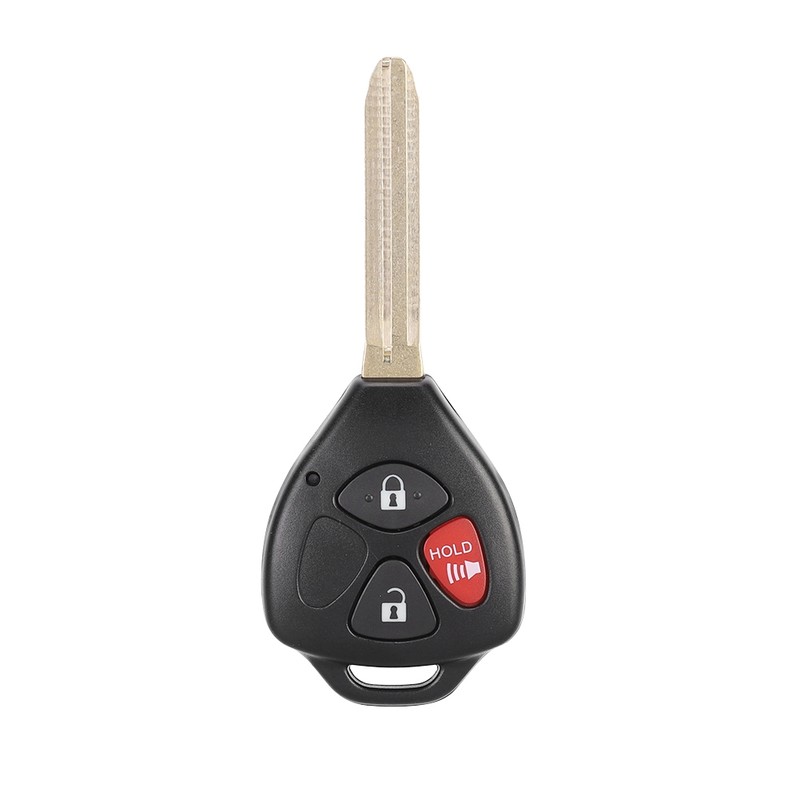 3 Buttons Uncut Smart Car Key Fob Fit for Toyota