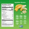 Crispy Green Natural Freeze-Dried Fruit, Banana Single-Serve, No Sugar Added,