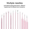 Pimple Popper Tool Kit - Professional Face Pimple Extractor Kit