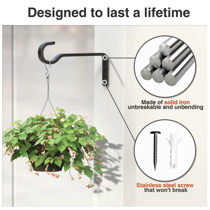 Josmimic Hanging Plant Hook