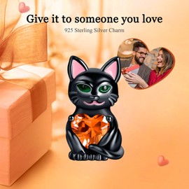 Rimgoris 925 Sterling Silver Charms for Women Bracelets Necklace Green Christmas Tree Women Easter Bunny & Egg Easter Egg Four Leaf Clover Christmas Snowman Grinch, Silver, Cubic Zirconia