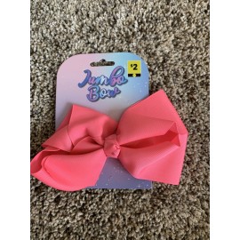Unbranded Cute Jumbo Pink Hair Bow with Alligator Clip NWT