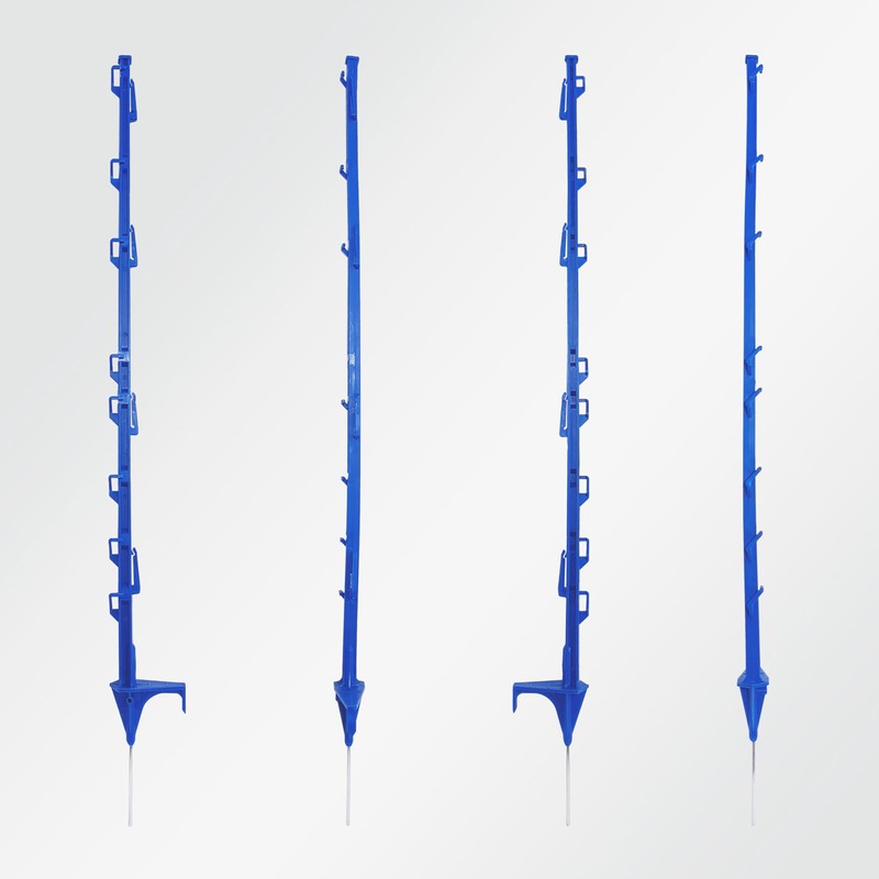 EFencSolv Step-in Fence Post (50 Pack), 42 Inch, with 12