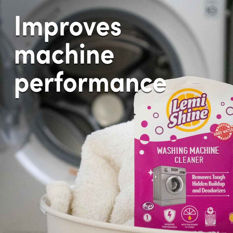 Lemi Shine Washing Machine Cleaner - Hard Water Citric Acid
