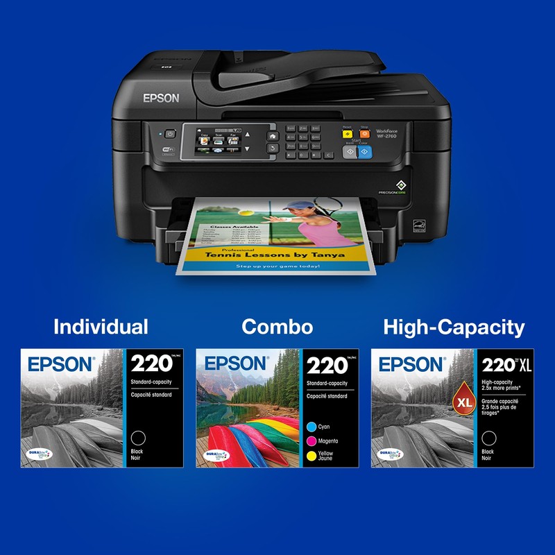 EPSON 220 DURABrite Ultra Ink Standard Capacity Black & Color