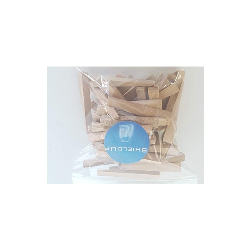 Shieldup Beech Wood Tile Wedges - Pack of 50