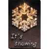 Wizardi Abris Creative Kit/String Art Snowflake ABC-015