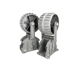 Pactrade Marine Flip-up Retrackable Dinghy Wheels Pair Nylon Inflatable Boat Launching Wheels/Boat Dolly