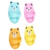 8Pcs Cartoon Punch Free Plug Hook,Cute Bear Shape Self-Adhesive Wall