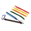 65pcs/box Soft Worm Bait Fishing Lures Kit with Rubber O