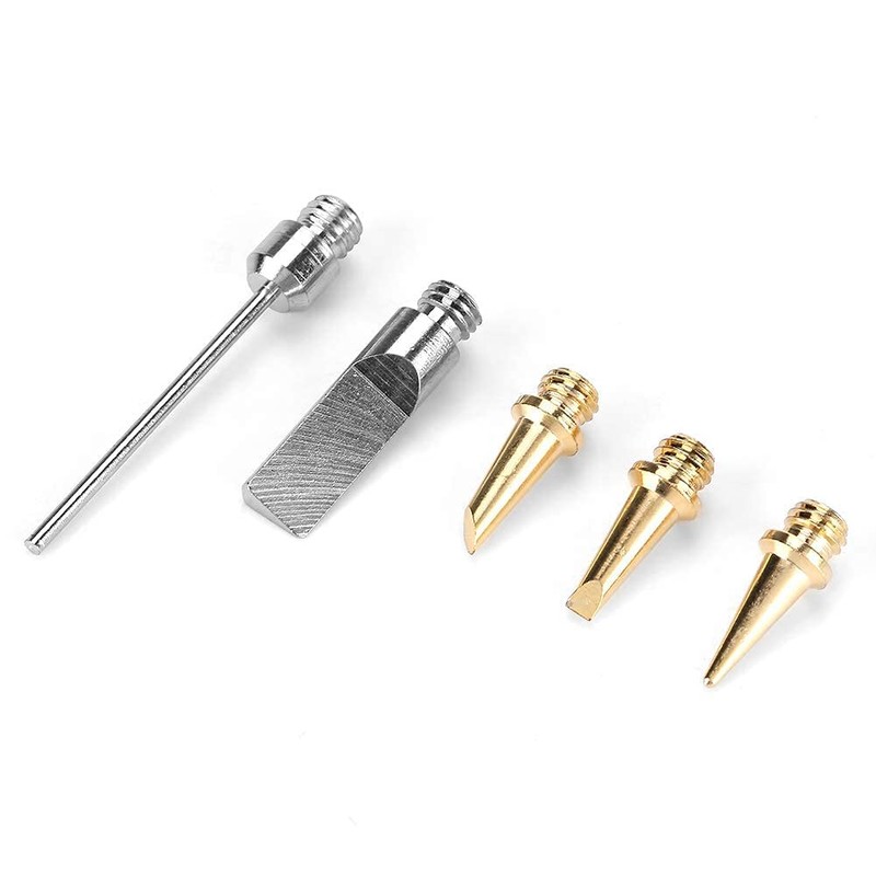 5 Pieces Gas Soldering Tips Electric Foam Cutter Soldering Tips