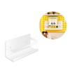 Perforated book stand white BD855 037