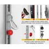 Adjustable Resistance Band Anchor Workout System - Wall Mount Pulley