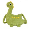 LHTWLF Cute Dinosaur DesignPlush Backpack，with Zipper Shoulder Bag，Unique Novelty Fun