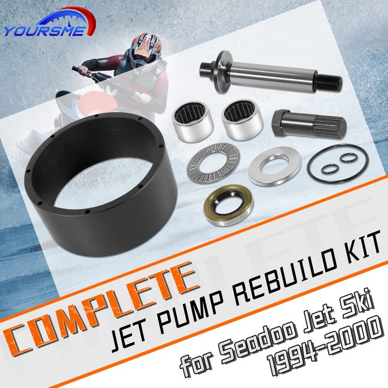 Complete Jet Pump Rebuild Kit and Impeller Removal Installation Tool