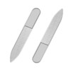 Crystal Glass Nail Files, 2 Pieces Professional Nano Nail Polisher