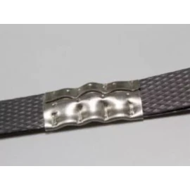 Naliplastic   (2000 Pz)  Grapas Metalica Para Fleje Plástico De 1/2