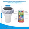 VloEssic Solar Pool Chlorine Floater 2PCS, Chlorine Tablet Floater with