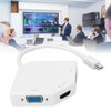 Mini DP to VGA/HDMI/DVI Conveter 3 In 1 1080P Video