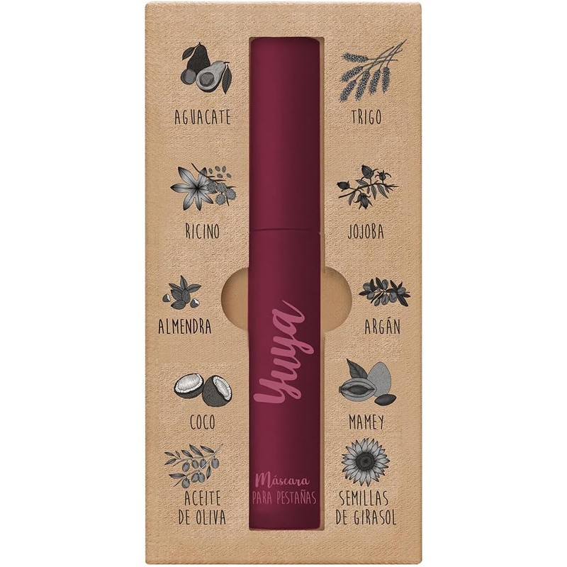 Mascara de pestañas Rimel yuya - 10 aceites naturales -
