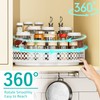Ovicar Lazy Susan Turntable Organizer - 13 inch Rotating Spice