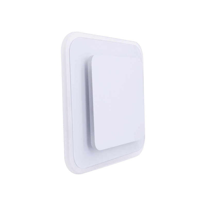 Facon 9" RV LED Acrylic Dual Square Flush Mount Lamp