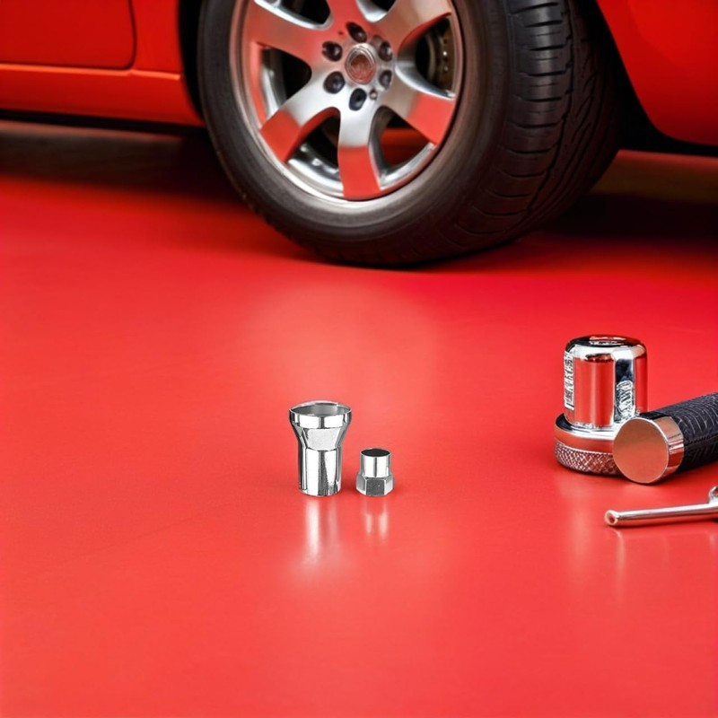Mobestech Set of 8 tr413ac Decorative Caps Tire Valve Sleeve