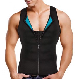 DoLoveY Men Sweat Sauna Vest Body Shaper Slim Waist Trainer Hot Neoprene Sport Fitness Gym Workout Tank Top