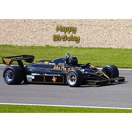 F1 / Formula 1 Car Birthday Card