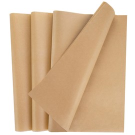 Koogel Koogel 120 Sheets Kraft Tissue Paper Bulk, Tissue Paper Gift Wrapping 14 x 20 Inch Brown Rustic Art Paper for DIY Project Birthday Holiday Crafts Decor Acid Free